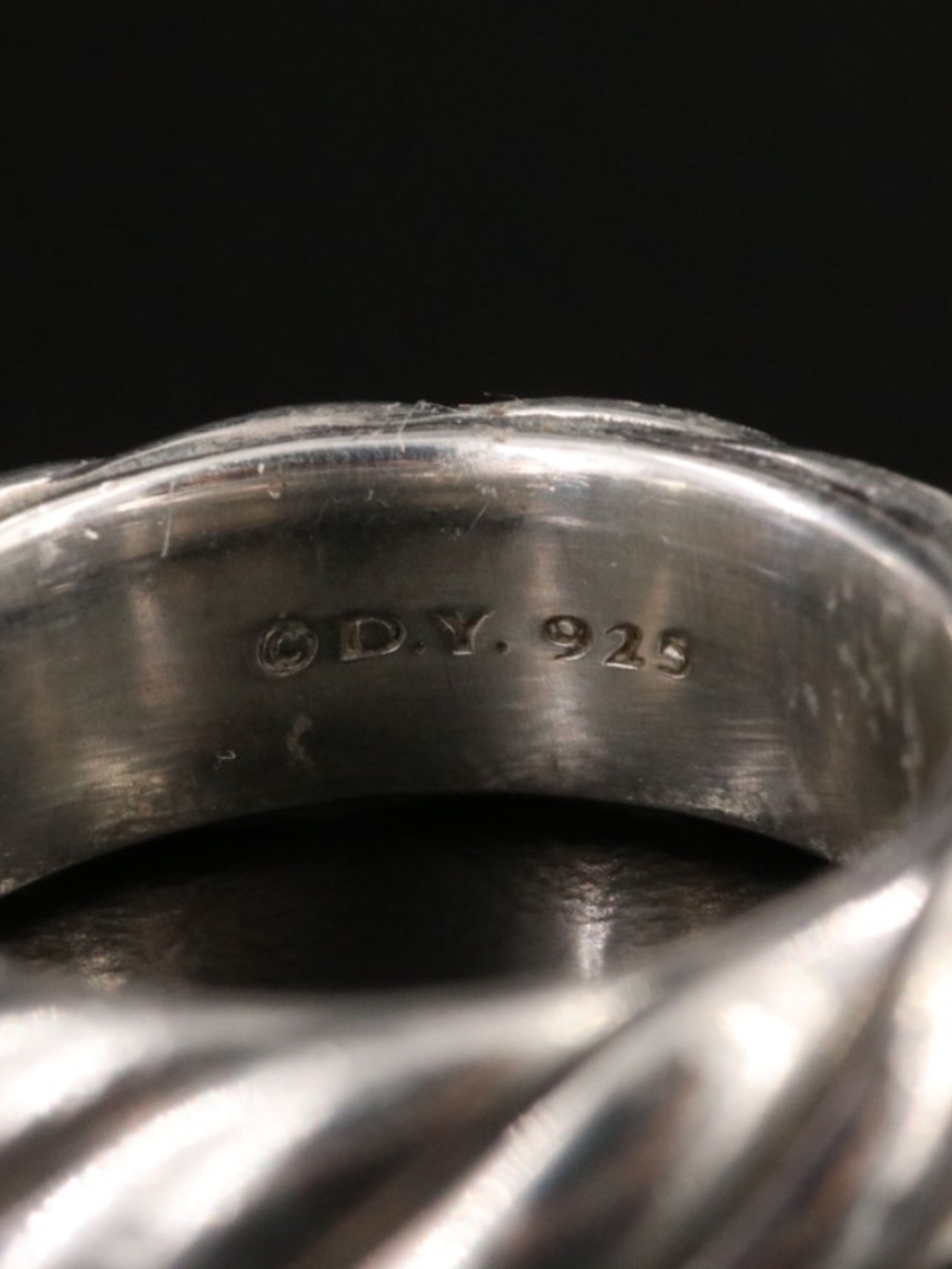 David Yurman cable ring - Picture 3 of 4